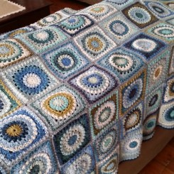 Crochet Granny Square Through